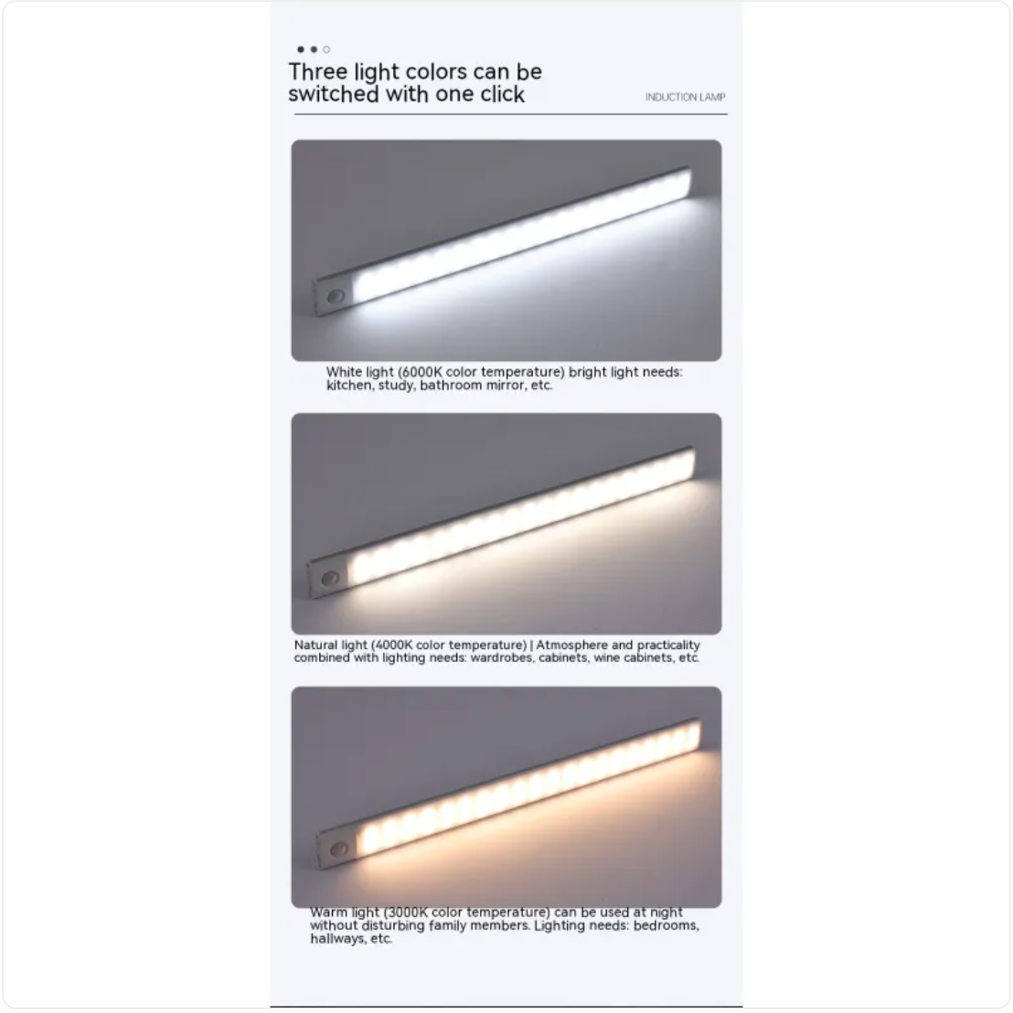 GlowMate™ Rechargeable Sensor Cabinet Light