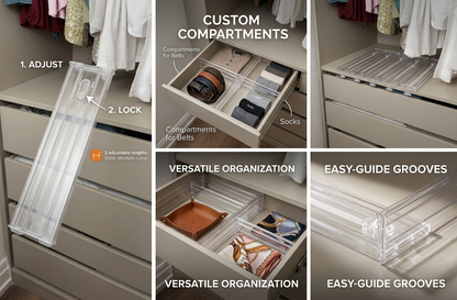 FlexiFit™ Drawer Organizers