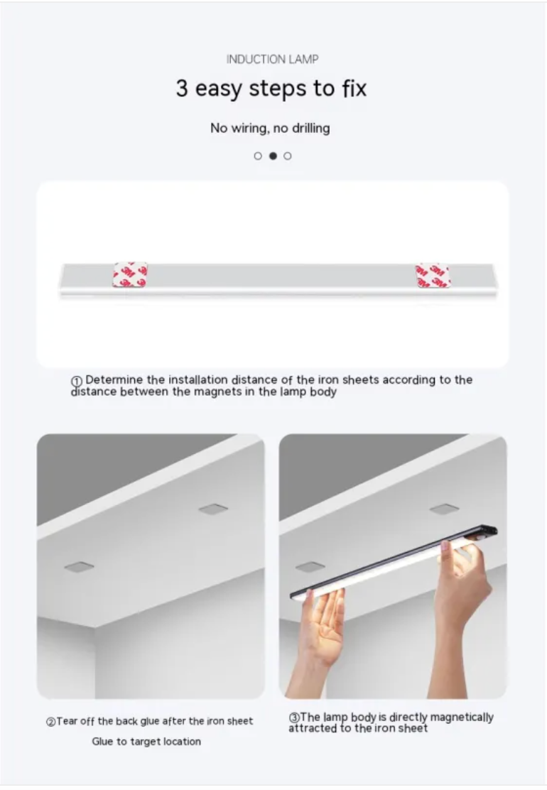 GlowMate™ Rechargeable Sensor Cabinet Light